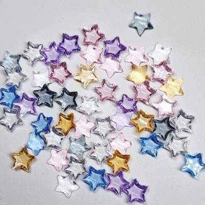 Figuras 3d Estrellas Jelly Lovely Nails