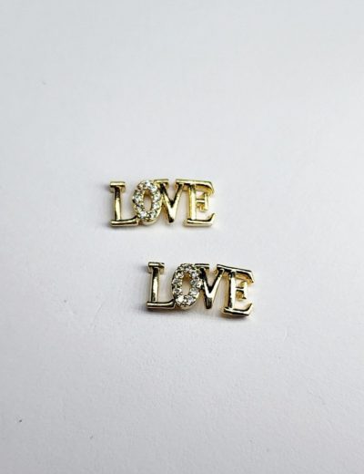 Par de dijes LOVE Lovely Nails