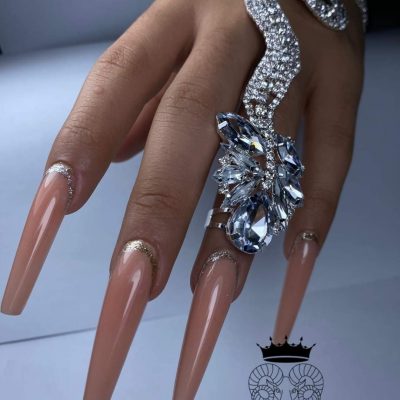 Accesorio para fotografía con cristales de Zirconia ,mod Elegance plateado