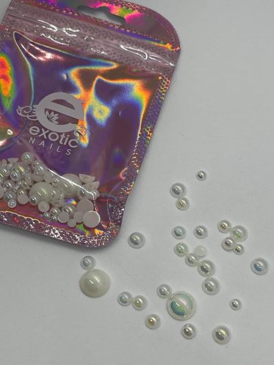 Mix de perlas Tornasol Exotic Nails