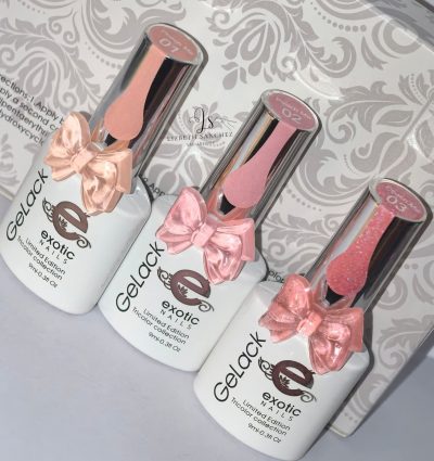 Gama Gelack Tricolor Exotic Nails Peach Me