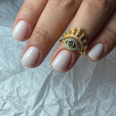 Anillo Exótic Nails Ojo turco