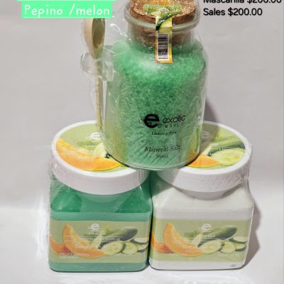 Luxury Spa Exotic Nails Kit Pepino /Melon