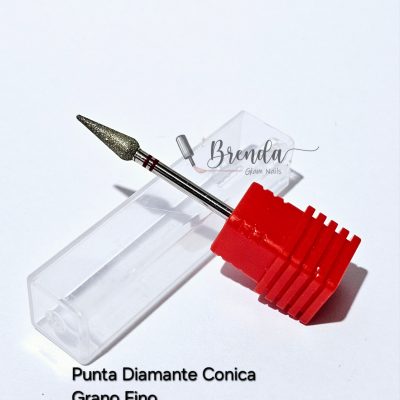Punta Cónica Diamante Grano Fino