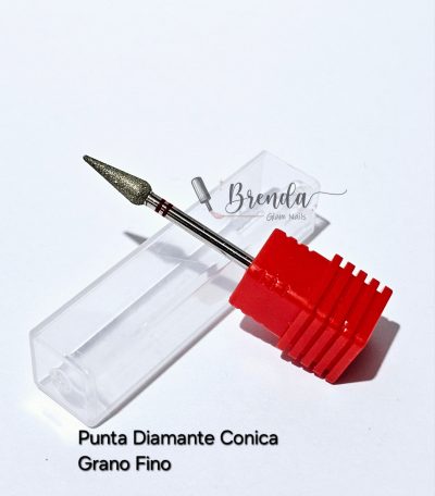 Punta Cónica Diamante Grano Fino