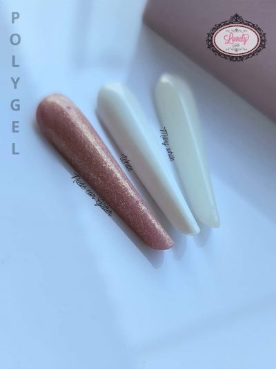 Polygel Lovely Nails Milky White - Imagen 2