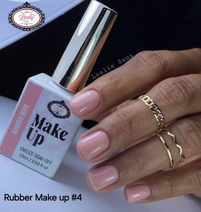 Rubber Base Lovely Nails Make up #4