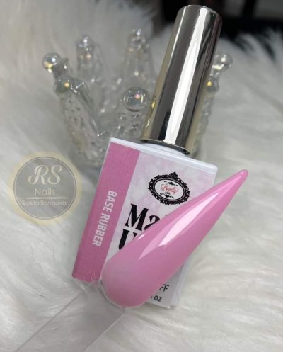 Rubber Base Lovely Nails Make up #1