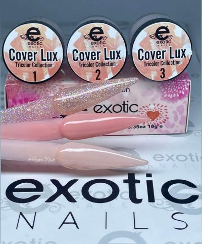 Coleccion Exotic Nails Tricolor Cover Lux - Imagen 2