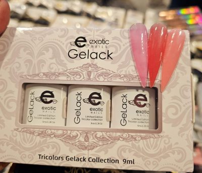 Gama Gelack Tricolor Exotic Nails
NUEVA  Jelly Nude
