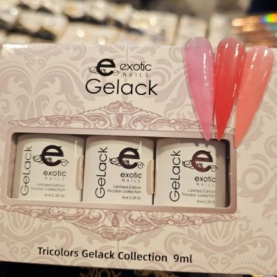 Gama Gelack Tricolor Exotic Nails
NUEVA  Jelly Nude