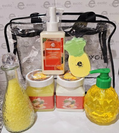 Luxury Spa Exotic Nails Kit Aroma Piña coco