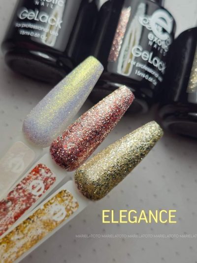 Gama Gelack Tricolor Exotic Nails Elegance