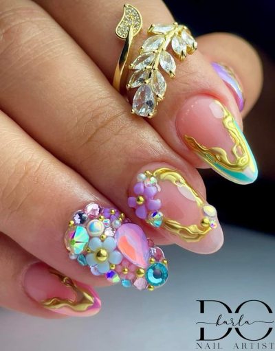 Anillo De Hojitas para foto