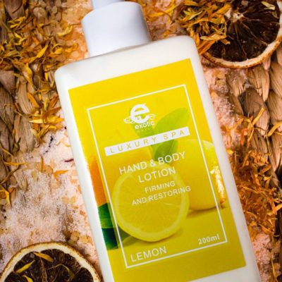 Luxury Spa Exotic Nails Crema Humectante Aroma Limon