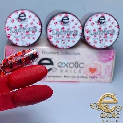 Colección Exotic Nails Tricolor Lady Bug 1/4oz