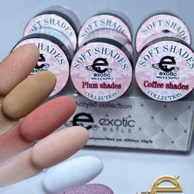 Coleccion Exotic Nails 6 tonos Soft shades