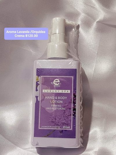 Luxury Spa Exotic Nails Crema humectante Lavanda