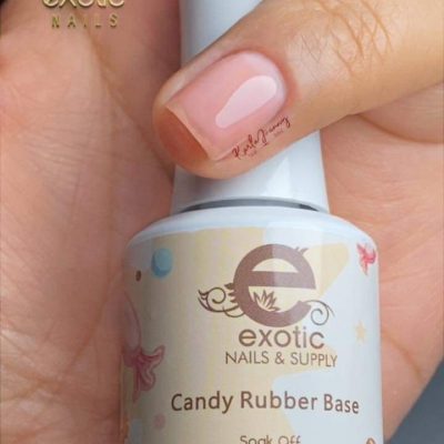 Rubber Base Exotic Nails Candy #1