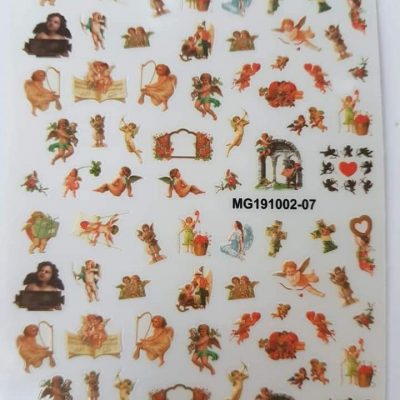 Stiker Lovely Nails Angel 2