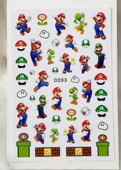 Stiker Mario #1