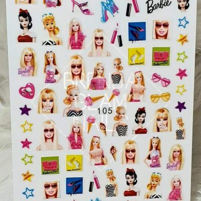 Stiker Barbie 7