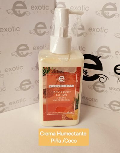 Luxury Spa Exotic Nails Crema Humectante Piña/coco