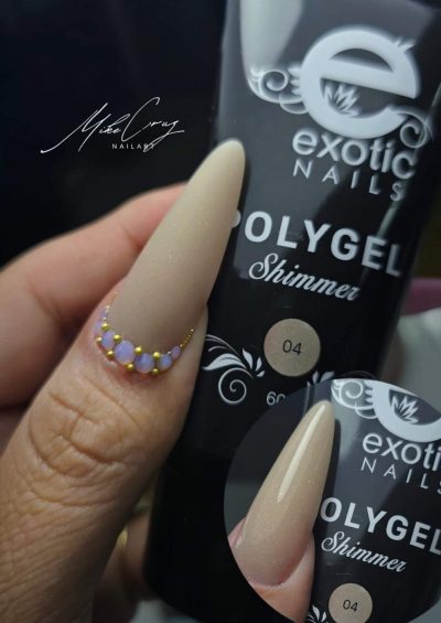 Polygel Exotic Nails Shimmer #4