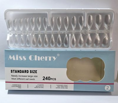 Tip Soft gel Miss cherry Reforzado Almond