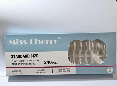 Tip Soft gel Miss cherry Reforzado Almond - Imagen 2