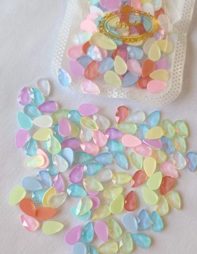 Cristal Mix Lovely Nails Figura gota pastel