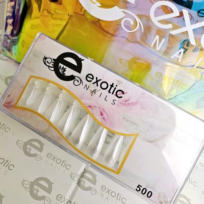 Tip soft gel Exotic Nails Stileto Cristal