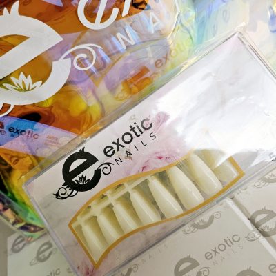 Tip soft gel Exotic Nails Coffin Natural