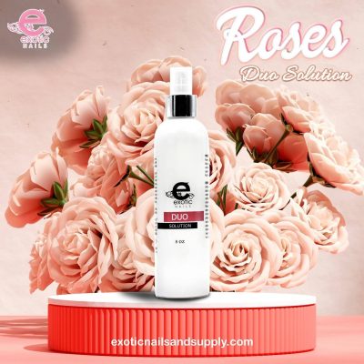 Dúo solution Exotic nails 8 oz aroma Rosas