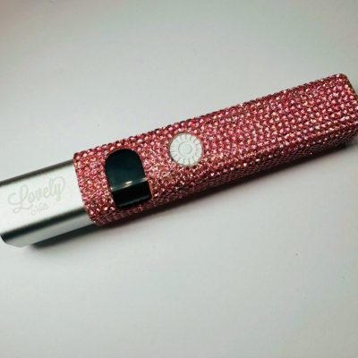 Lampara portátil Recargable Lovely Nails ,Rosa con cristales