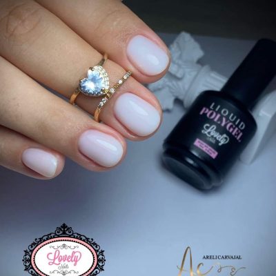 Polygel Liquido Lovely Nails Milky White