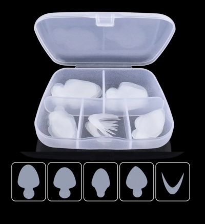 Moldes de Silicon para Sonrisa en tip dual 
Exotic Nails