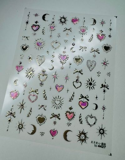 Stiker Lovely Nails Sailor Moon