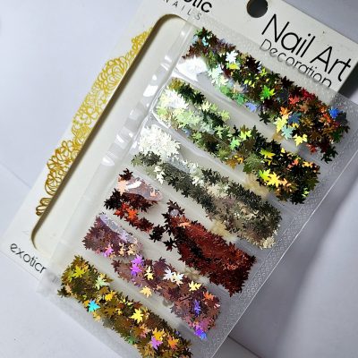 Blister Exotic Nails Otoño Hoja de  arce #2