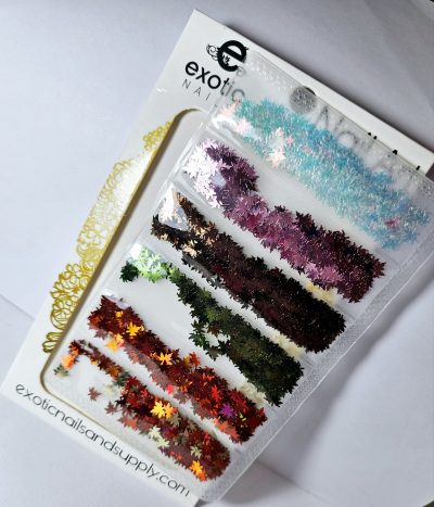 Blister Exotic Nails Otoño Hoja de arce #1