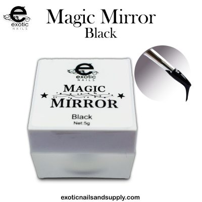 Magic Mirror Color Negro Exotic nails