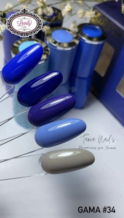 Gama de Gel Lovely Nails #34