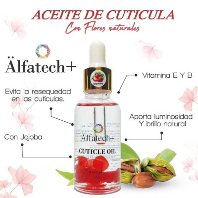 Aceite de cuticula Alfatech Strawberry 30 ml