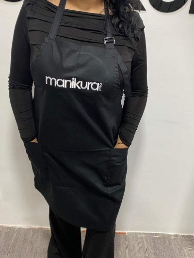 Mandil Negro Manikura Pro