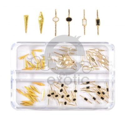 Caja de dijes Largos Exotic Nails