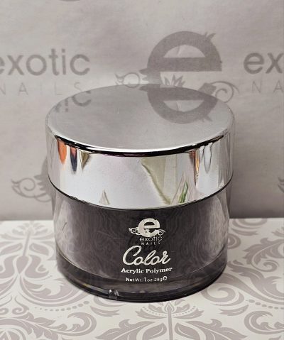 Acrilico Exotic Nails Negro 1 oz