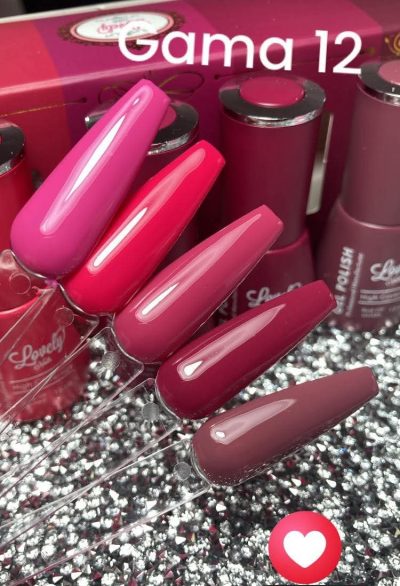 Gama de gel Lovely Nails #12