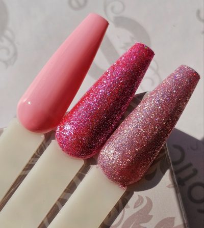 Gama Gelack Tricolor Exotic Nails Pink Christmas