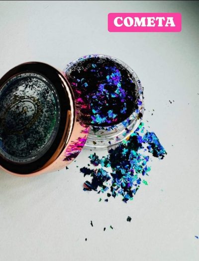 Flake multicromatico Lovely Nails Cometa