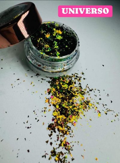 Flake multicromatico Lovely Nails  Universo